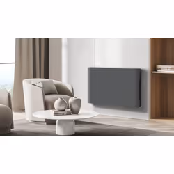 Carrera Radiateur Électrique Lcd Céramique + Film Gris Noir 1500W Dakota, Vitrocéramique, Noir, Gris, Acier, LCD, 1500 W, 760 ...