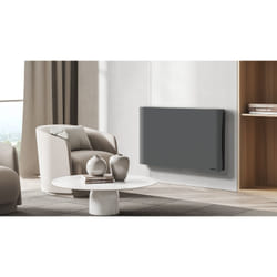 Carrera Radiateur Électrique Lcd Céramique + Film Gris Noir 1500W Dakota