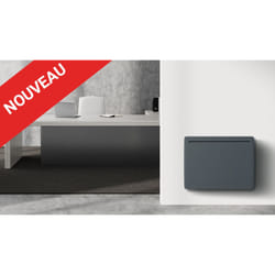 Carrera Radiateur Électrique Lcd Céramique Gris Anthracite 1000W Volino