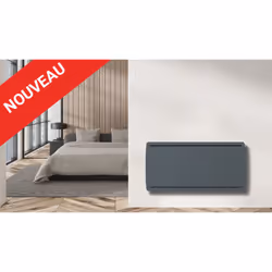 Carrera Radiateur Électrique Lcd Céramique Gris Anthracite 2000W Kamys, Vitrocéramique, Gris, Acier, LCD, 2000 W, 900 mm