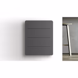 Carrera Radiateur Électrique Lcd Céramique + Film Gris Anthracite 1000W Yox