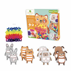 Sycomore STICK'N FUN - PM POMPONS - ANIMAUX DE LA FERME