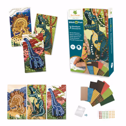 Sycomore STICK'N FUN - MINI MOSAÏQUES - DINOSAURES
