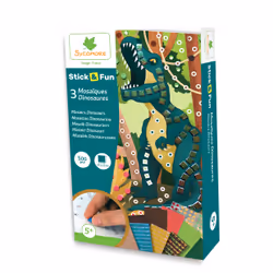 Sycomore STICK'N FUN - MINI MOSAÏQUES - DINOSAURES - Vue supplémentaire 4