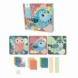 Sycomore STICK'N FUN - PM MAXI MOSAÏQUES - OISEAUX