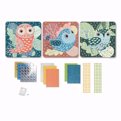 Sycomore STICK'N FUN - PM MAXI MOSAÏQUES - OISEAUX