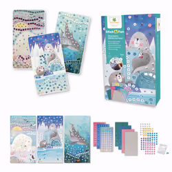 Sycomore STICK'N FUN - MINI MOSAÏQUES - BÉBÉS ANIMAUX MARINS - Vue supplémentaire 2