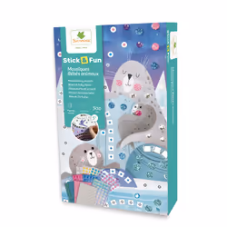 Sycomore STICK'N FUN - MINI MOSAÏQUES - BÉBÉS ANIMAUX MARINS - Vue supplémentaire 4