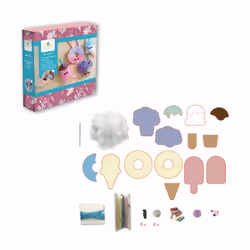 Sycomore LOVELY BOX - PM CRÉATIONS FEUTRINE - SUCRERIES, Chine, 175 mm, 45 mm, 165 mm