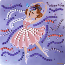 Sycomore STICK'N FUN - GM MOSAÏQUES - PRINCESSES BALLERINE - Vue supplémentaire 5