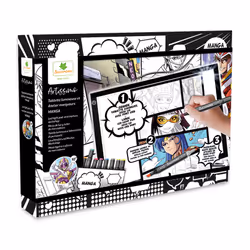 Sycomore ARTISSIMO - XXL TABLETTE LUMINEUSE ET ATELIER MARQUEURS - MANGA, Chine, 360 mm, 50 mm, 260 mm