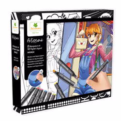 Sycomore ARTISSIMO - GM LAYOUT ET MARQUEURS - MANGA FILLE, Chine, 260 mm, 40 mm, 220 mm