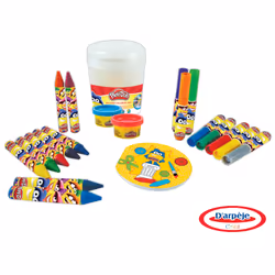 D'Arpeje Play Doh - Boîte de Coloriage, 2 an(s), Garçon/Fille, Multicolore, 20 pièce(s), 100 mm, 100 mm
