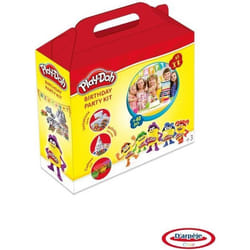 PLAY DOH - Coffret anniversaire - Coloriage - Pâte à modeler - Cartons dinvitations - Chapeaux