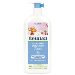 Natessance Gel Lavant Sans Savon Baby Bio 500 ml