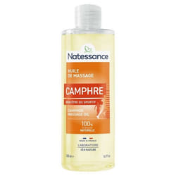 Natessance Huile de Massage Camphre 500 ml