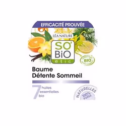 SO’BiO étic 3517360013450, Baume, Unisexe, Relaxation, Universel, 40 ml, Pot