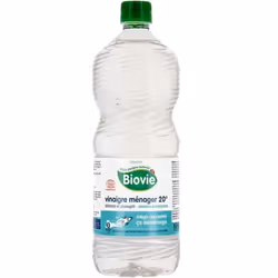 Biovie Entretien Multi-Usages Vinaigre Ménager 20° Eucalyptus 1L