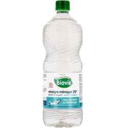 Biovie Entretien Multi-Usages Vinaigre Ménager 20° Eucalyptus 1L