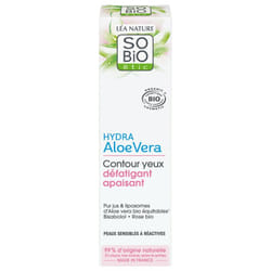 Léa Nature SO BIO étic Hydra Aloe Vera Contour des Yeux Défatiguant Apaisant Bio 15 ml