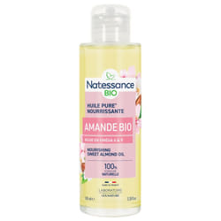 Natessance Huile Nourrissante Amande Douce Bio 100 ml
