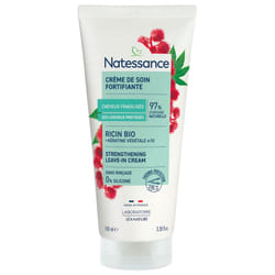 Natessance Crème de Soin Capillaire Fortifiante Ricin Sans Rinçage 100 ml