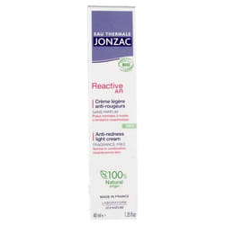 Eau Thermale Jonzac REactive AR Crème Légère Anti-Rougeurs Bio 40 ml