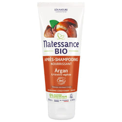 Natessance Après-Shampooing Nourrissant Argan et Kératine Végétale Bio 200 ml