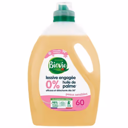 Biovie Lessive Concentrée Peaux Sensibles 3L