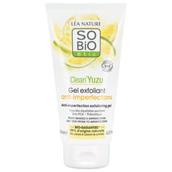 Léa Nature SO BIO étic Clean'Yuzu Gel Exfoliant Anti-Imperfections Bio 150 ml