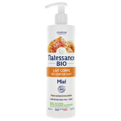 Natessance Lait Corps Réconfortant Miel Bio 400 ml