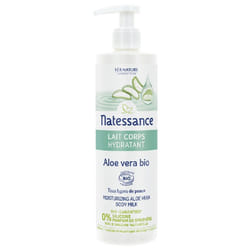 Natessance Lait Corps Hydratant Aloe Vera Bio 400 ml