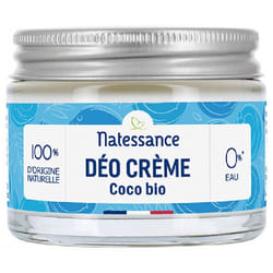 Natessance Déo Crème Coco Bio 50 g