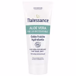 Natessance Aloe Vera Pur Jus Bio Équitable Gelée Fraîche Hydratante Bio 50 ml