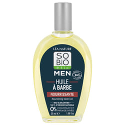 Léa Nature SO BIO étic Men Huile à Barbe Nourrissante Bio 50 ml