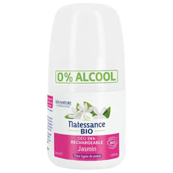 Natessance Déo 24H Jasmin Bio Rechargeable 50 ml