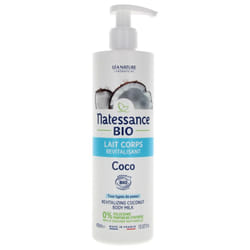 Natessance Lait Corps Revitalisant Coco Bio 400 ml