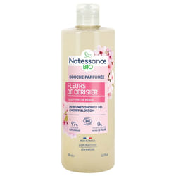 Natessance Gel Douche Parfumé Fleurs de Cerisier Bio 500 ml