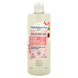 Natessance Gel Douche Parfumé Pêche Blanche Bio 500 ml