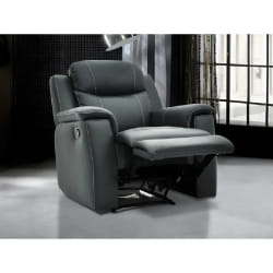 Vente-Unique Fauteuil EVASION - Gris