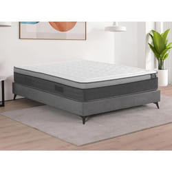 Matelas 160 x 200 cm hybride ressorts ensachés 7 zones et mémoire de forme ép.30cm - ASGARD de YSMÉE
