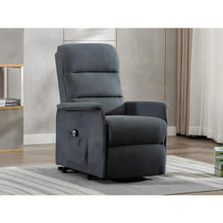 Vente-unique - Fauteuil Releveur Électrique En Tissu Anthracite Capucine