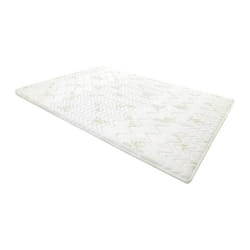 Surmatelas 160 x 200 cm mémoire de forme coutil aloe vera ép.5cm - ANTASSE de NATUREA