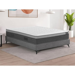 Matelas 180 X 200 Cm Hybride Ressorts Ensachés 7 Zones Et Mémoire De Forme Ép.30cm - Asgard De Ysmée