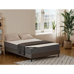 Vente-unique - Matelas 140 X 190 Cm Hybride Ressorts Ensachés 7 Zones Et Mousse Haute Résilience Ép.26cm - Audace De Palacio