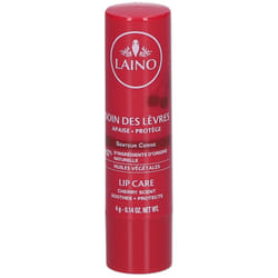 Soin des lèvres - Laino - Cerise - Hydratant - 4g - 97% dingrédients naturels