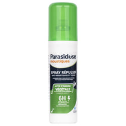 Parasidose Moustiques Zone Tropicale et Zone Tempérée Spray Anti-Moustiques et Tiques 100 ml