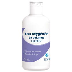 Gilbert Eau Oxygénée 20 Volumes 125 ml