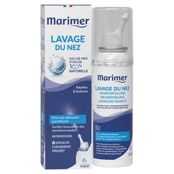 Marimer Spray Lavage du Nez Hygiène Nasale Quotidienne 100 ml