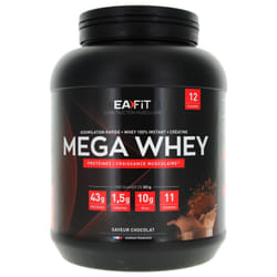 Eafit Megawhey 750 g - Saveur : Chocolat